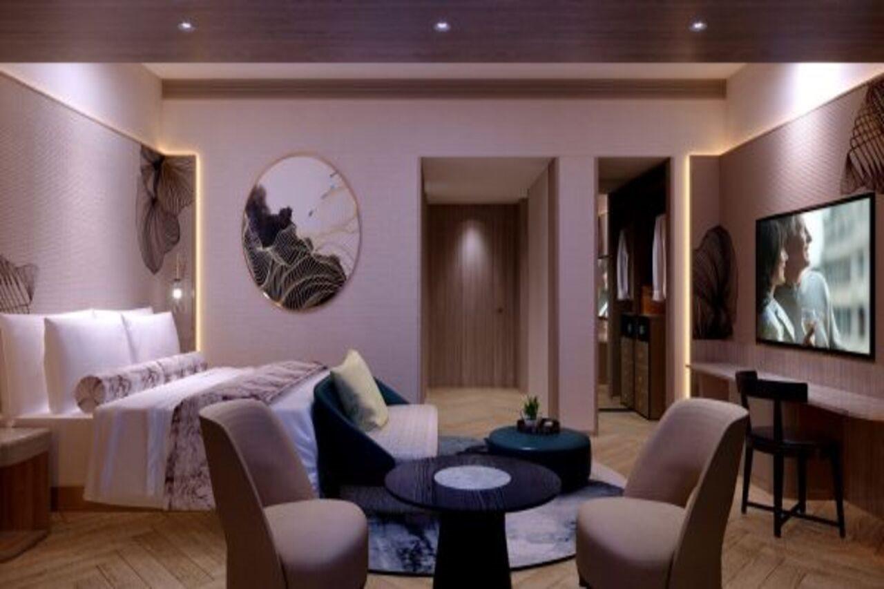 Ascott Gurney Penang Ξενοδοχείο Τζωρτζ Τάουν Εξωτερικό φωτογραφία A suite at the hotel