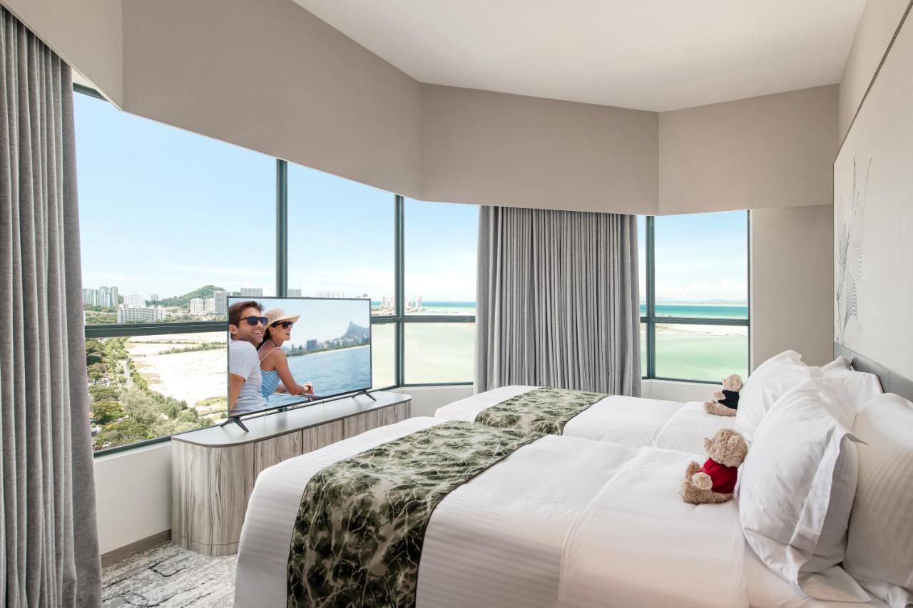 Ascott Gurney Penang Ξενοδοχείο Τζωρτζ Τάουν Εξωτερικό φωτογραφία A bedroom at the hotel